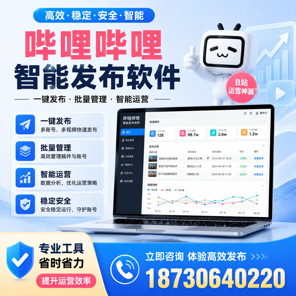 解密哔哩哔哩智能发布软件：功能与优势分析在 百色